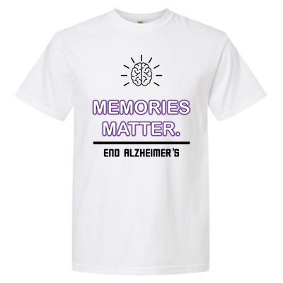 Memories Matter End Alzheimer's Garment-Dyed Heavyweight T-Shirt