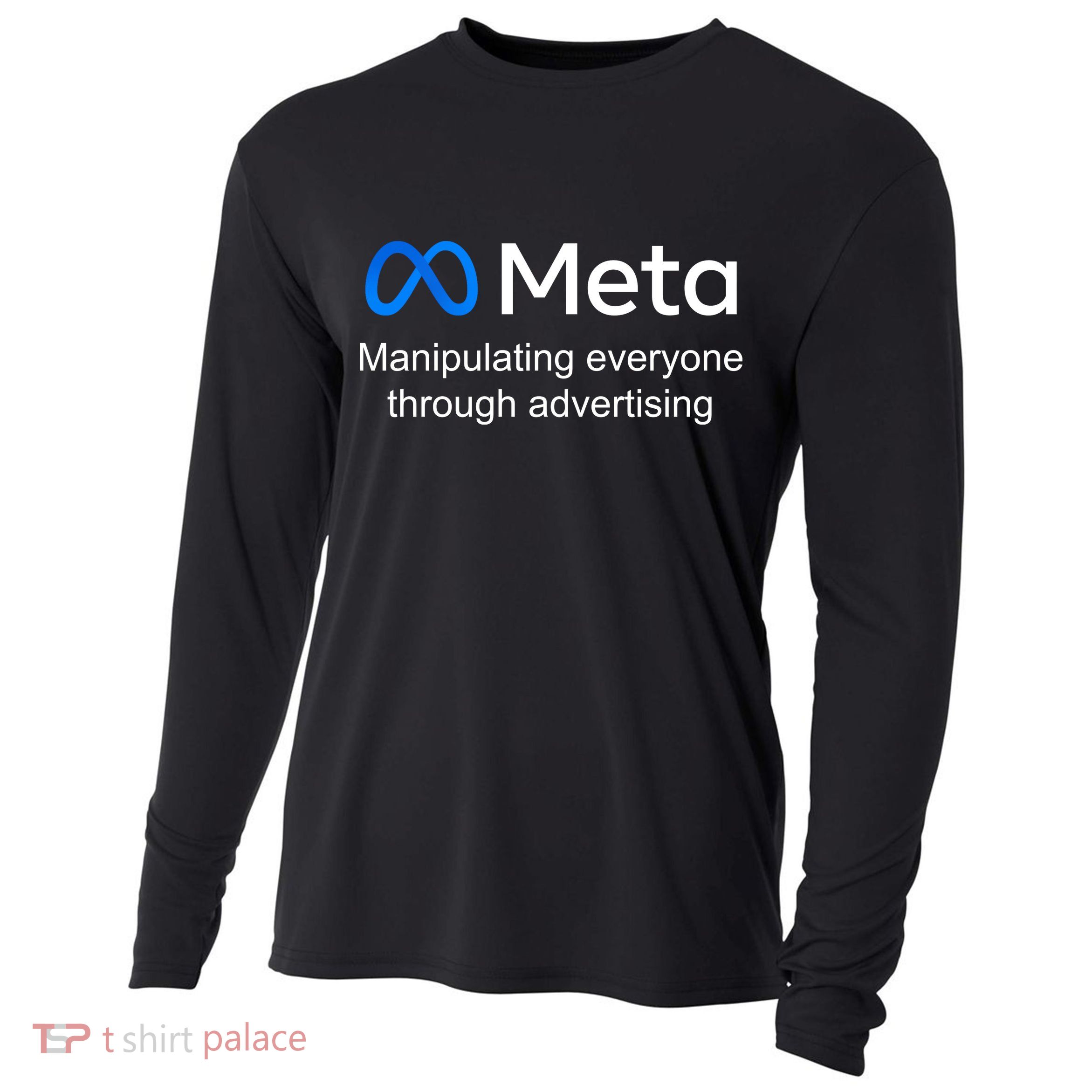 Meta Manipulating Everyone Through Advertising Cooling Performance Long Sleeve Crew