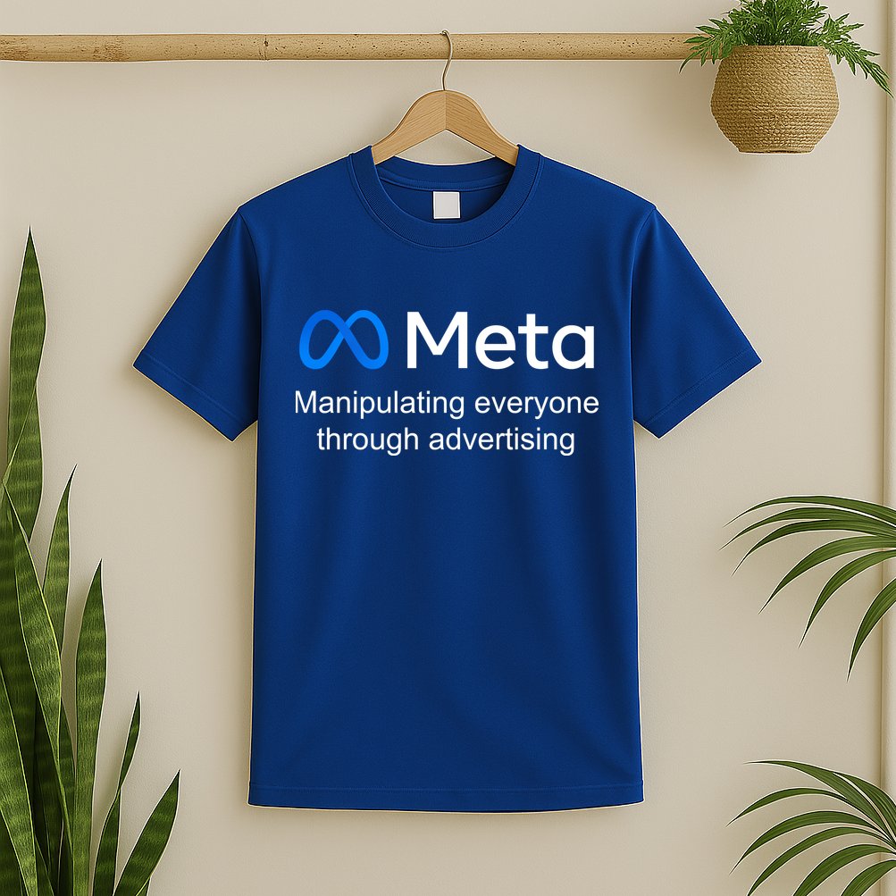 Meta Manipulating Everyone Through Advertising T-Shirt