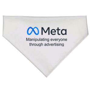 Meta Manipulating Everyone Through Advertising USA-Made Doggie Bandana