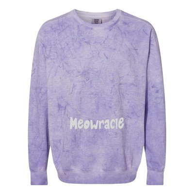 Meowracie Colorblast Crewneck Sweatshirt