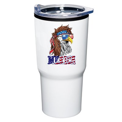 Merica Mullet Eagle Independence Day Tumbler