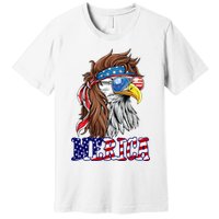 Merica Mullet Eagle Independence Day Premium T-Shirt