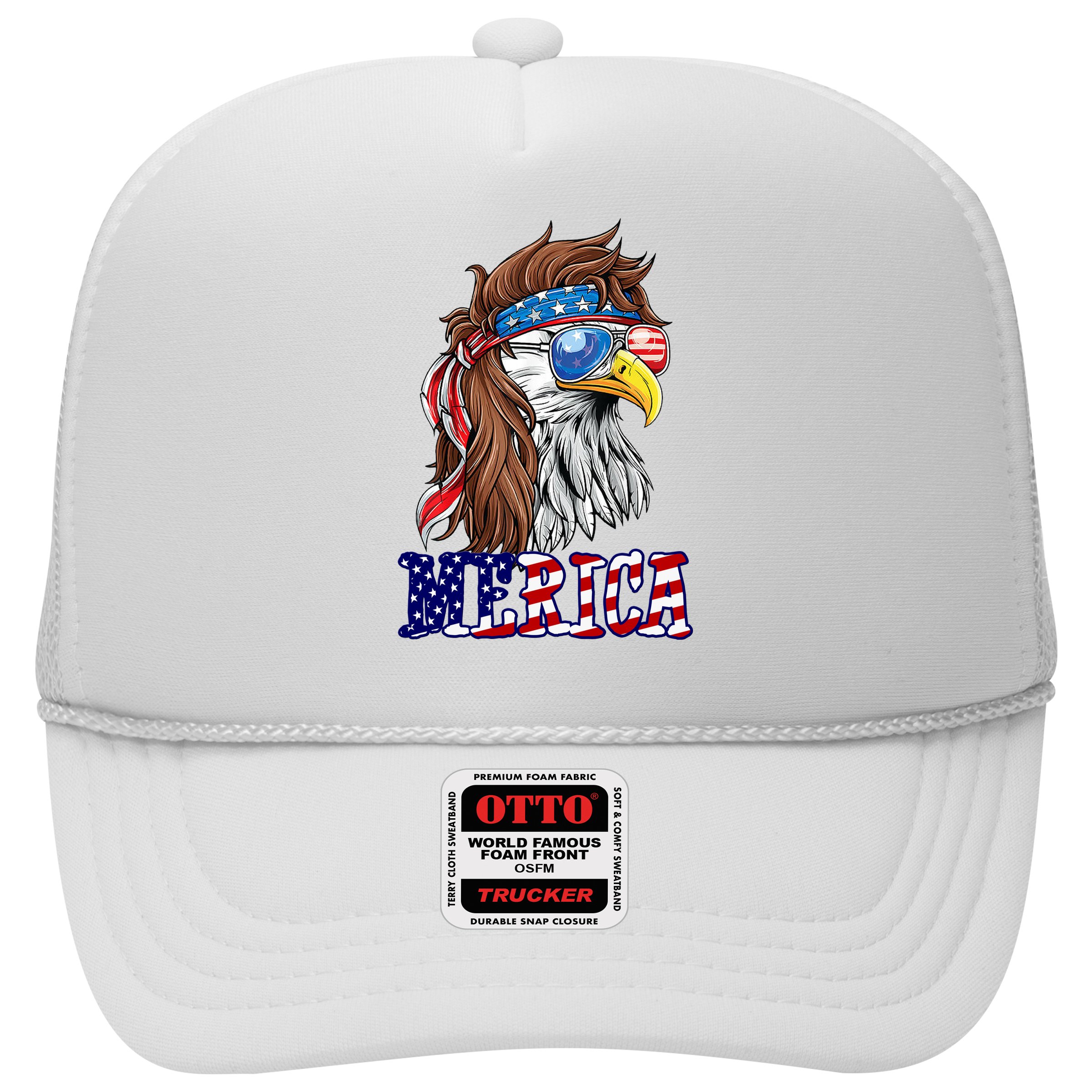 Merica Mullet Eagle Independence Day Hat