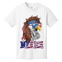 Merica Mullet Eagle Independence Day Kids T-Shirt