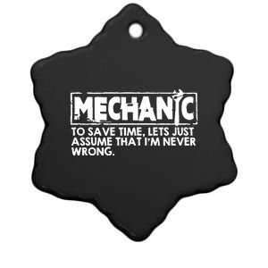 Mechanic Ceramic Star Ornament