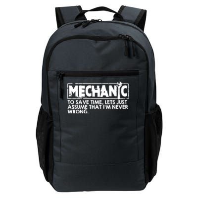 Mechanic Daily Commute Backpack