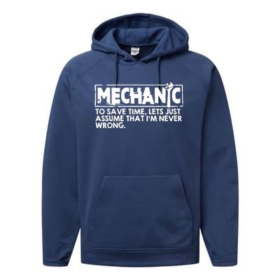 Mechanic Performance Fleece Hoodie