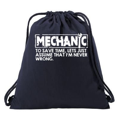 Mechanic Drawstring Bag