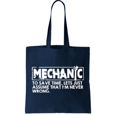 Mechanic Tote Bag