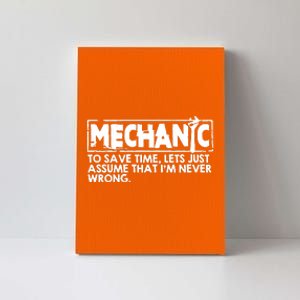 Mechanic Canvas