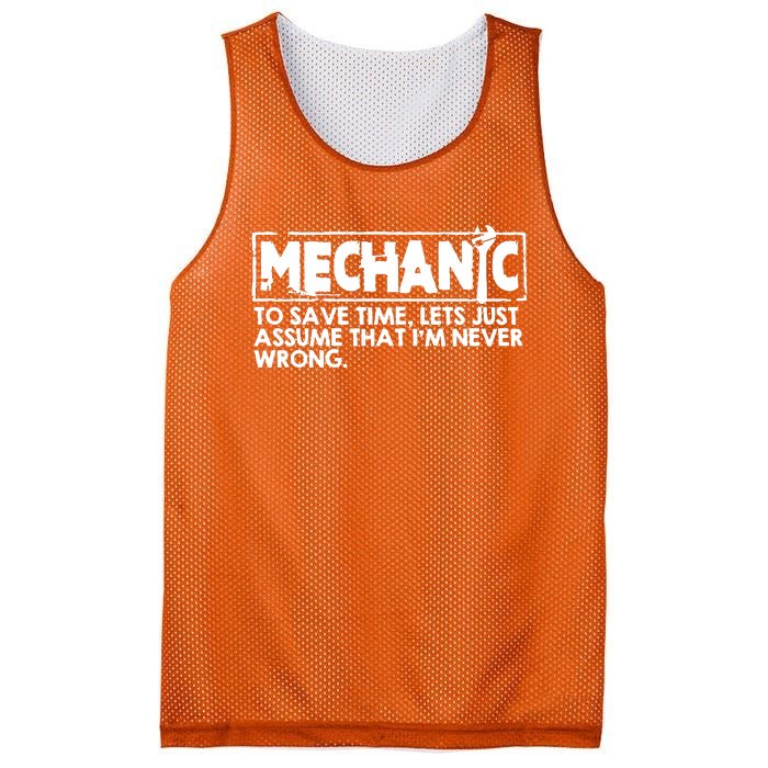 Mechanic Mesh Reversible Basketball Jersey Tank