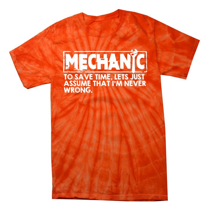 Mechanic Tie-Dye T-Shirt