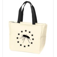 Mosquito Mississippi Flag Zip Tote Bag