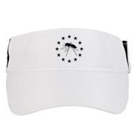Mosquito Mississippi Flag Adult Drive Performance Visor