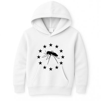 Mosquito Mississippi Flag Kids Hoodie