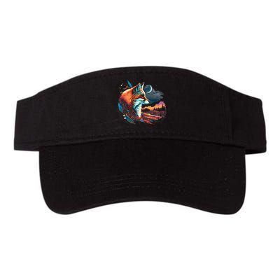 Majestic Moon Fox Valucap Bio-Washed Visor