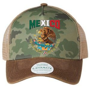 Mexico Mexican Flag Eagle And Snake Legacy Tie Dye Trucker Hat