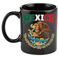 Mexico Mexican Flag Eagle And Snake 11oz C Handle Ceramic Mug
