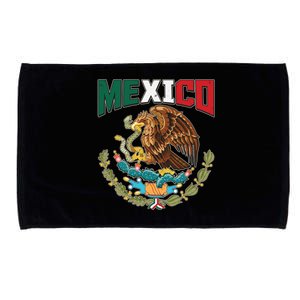 Mexico Mexican Flag Eagle And Snake Microfiber Hand Towel