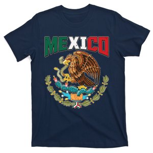 Mexico Mexican Flag Eagle And Snake T-Shirt