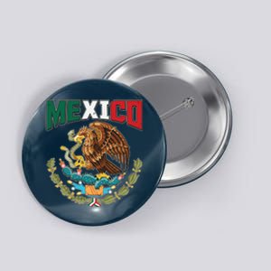 Mexico Mexican Flag Eagle And Snake Button