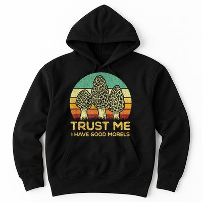 Morel Mushroom Funny Foraging Morels Hunters Hoodie
