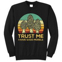 Morel Mushroom Funny Foraging Morels Hunters Sweatshirt