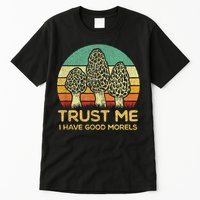 Morel Mushroom Funny Foraging Morels Hunters Tall T-Shirt