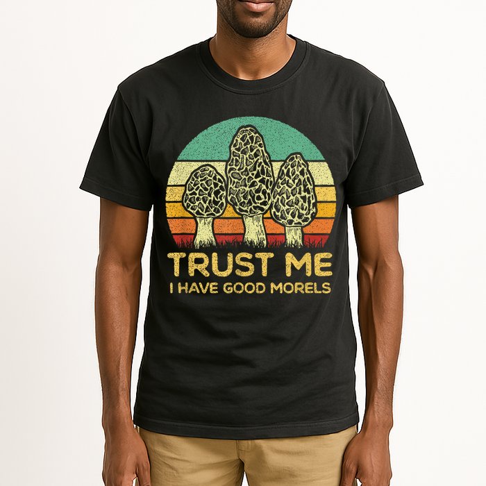 Morel Mushroom Funny Foraging Morels Hunters Tall T-Shirt