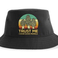 Morel Mushroom Funny Foraging Morels Hunters Sustainable Bucket Hat