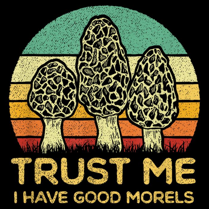 Morel Mushroom Funny Foraging Morels Hunters Toddler T-Shirt