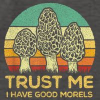 Morel Mushroom Funny Foraging Morels Hunters Vector Backpack