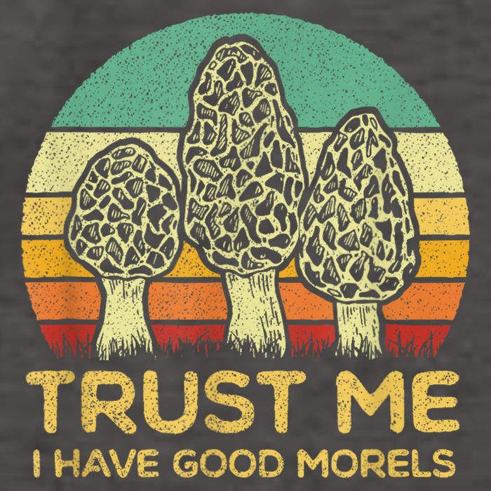 Morel Mushroom Funny Foraging Morels Hunters Vector Backpack