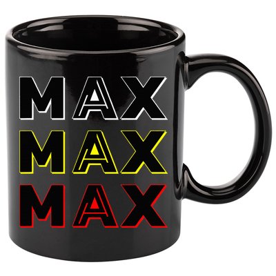 Max Max Formula Racing Driver Fan Team Box Box Box 11oz C Handle Ceramic Mug