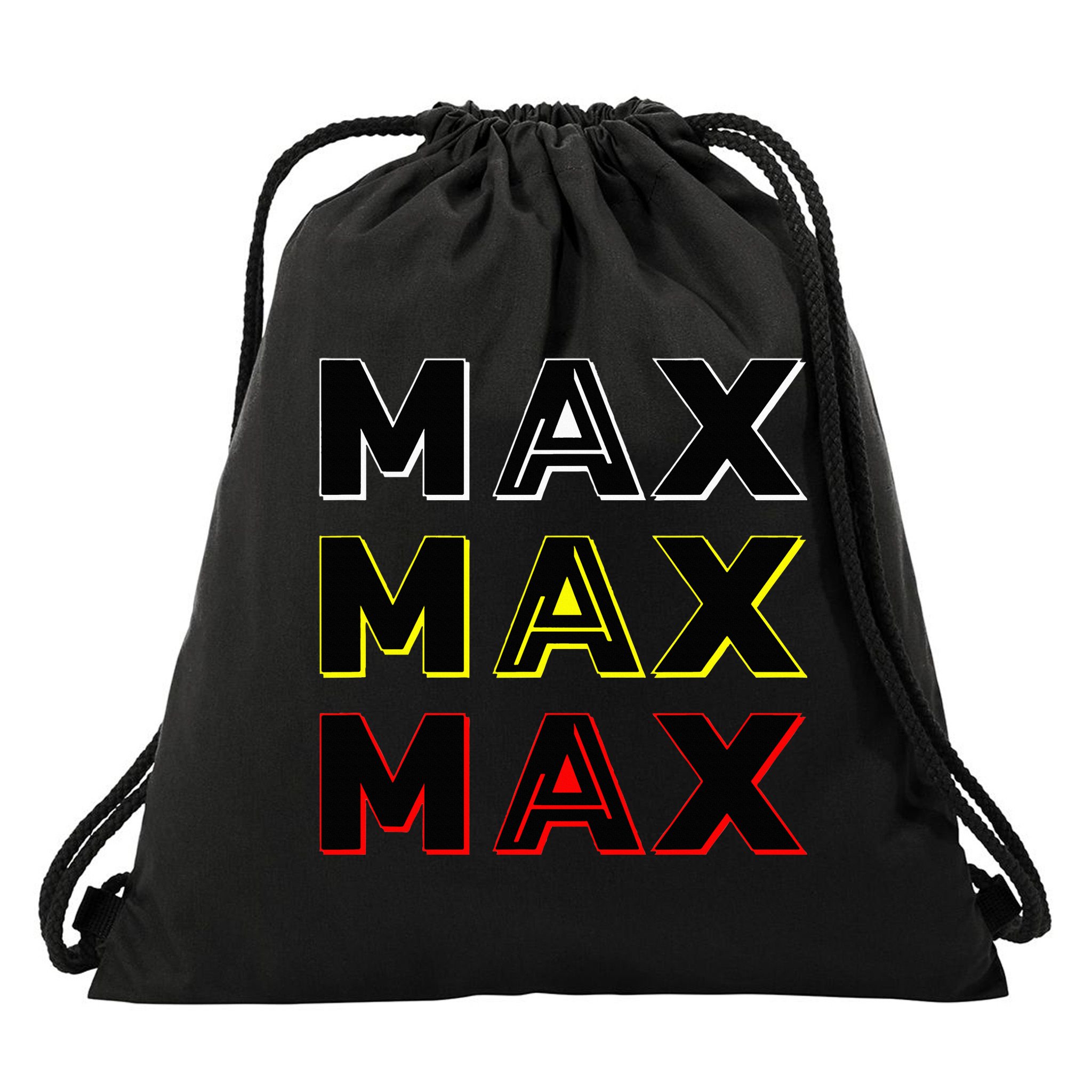Max Max Formula Racing Driver Fan Team Box Box Box Drawstring Bag