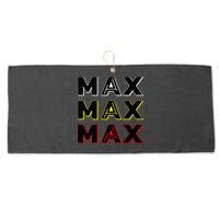 Max Max Formula Racing Driver Fan Team Box Box Box Large Microfiber Waffle Golf Towel