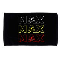 Max Max Formula Racing Driver Fan Team Box Box Box Microfiber Hand Towel