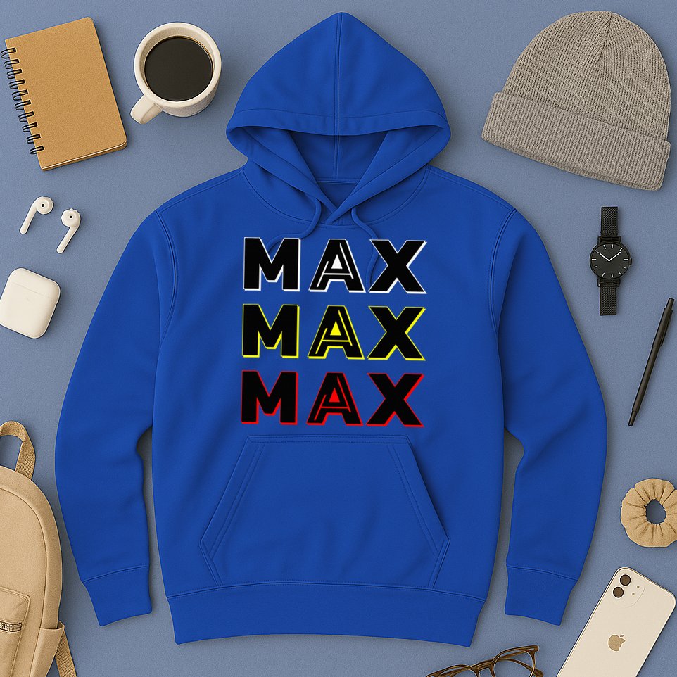 Max Max Formula Racing Driver Fan Team Box Box Box Hoodie