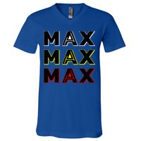 Max Max Formula Racing Driver Fan Team Box Box Box V-Neck T-Shirt