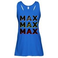 Max Max Formula Racing Driver Fan Team Box Box Box Ladies Essential Flowy Tank