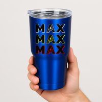 Max Max Formula Racing Driver Fan Team Box Box Box Tumbler