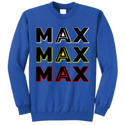 Max Max Formula Racing Driver Fan Team Box Box Box Tall Sweatshirt