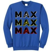 Max Max Formula Racing Driver Fan Team Box Box Box Tall Sweatshirt