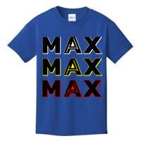 Max Max Formula Racing Driver Fan Team Box Box Box Kids T-Shirt