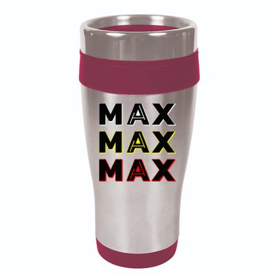 Max Max Formula Racing Driver Fan Team Box Box Box 16oz Travel Tumbler