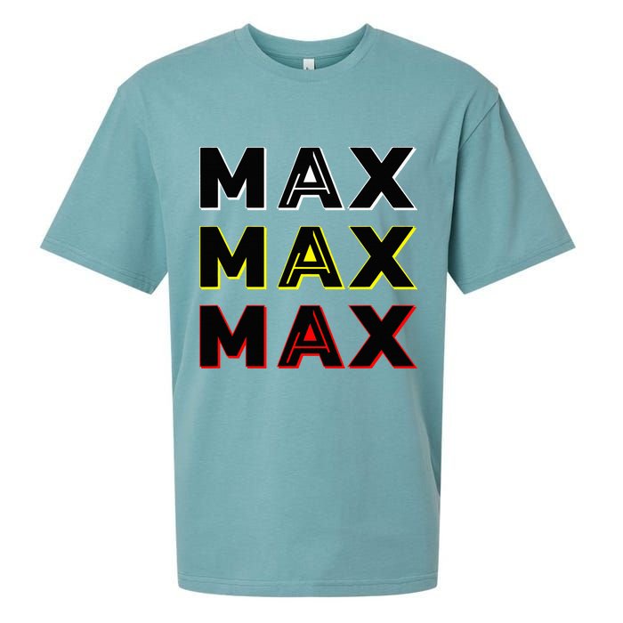 Max Max Formula Racing Driver Fan Team Box Box Box Sueded Cloud Jersey T-Shirt