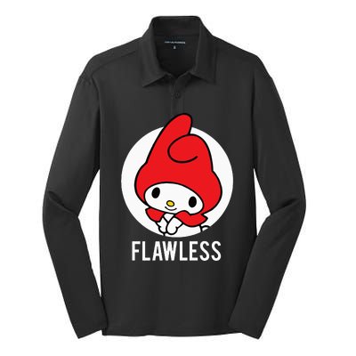 My Melody Flawless Silk Touch Performance Long Sleeve Polo