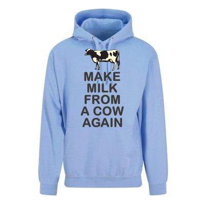 Make Milk From A Cow Again Unisex Surf Hoodie