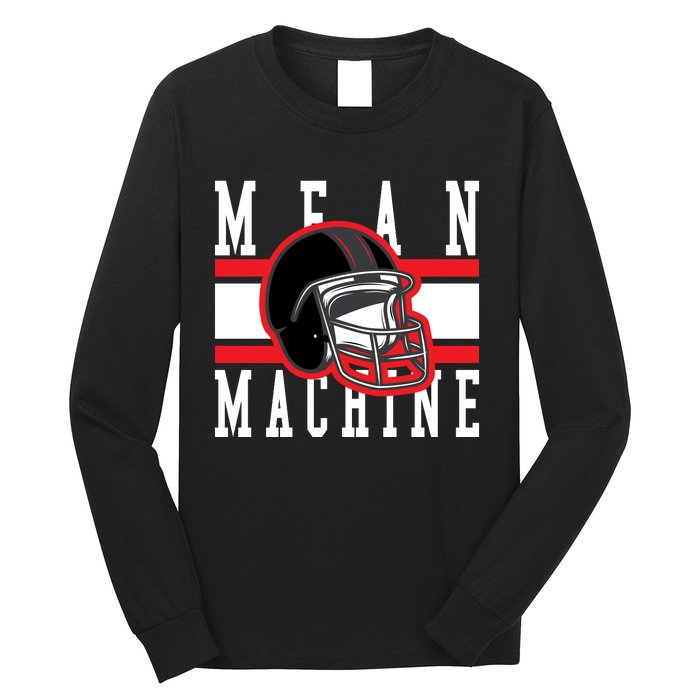 Mean Machine Fictional Football Long Sleeve Shirt